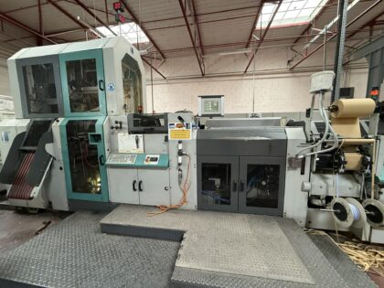 BF 527 casing-in line with stacker